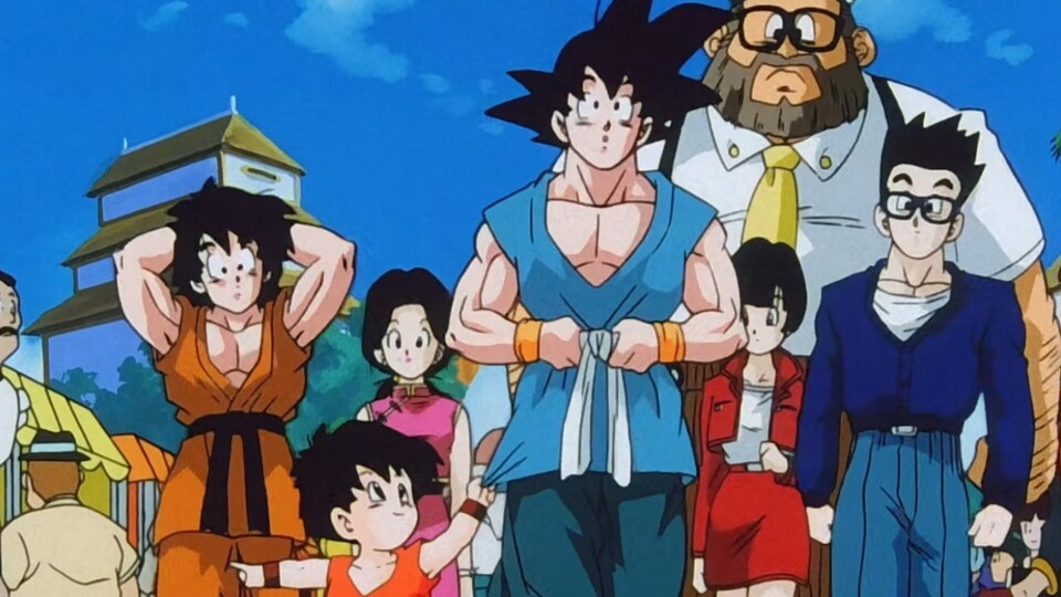 Es ist fast die komplette Son-Familie auf einen Bild: (Bild: © Akira Toriyama, Bird Studio Shueisha, Toei Animation)