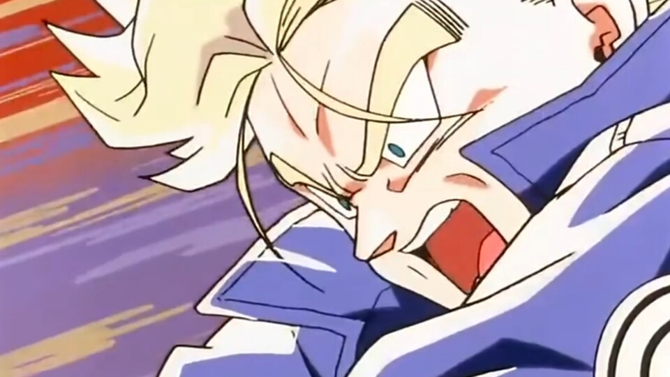 Trunks attackiert Freezer. (Bild: © Akira Toriyama Shueisha, Toei Animation)