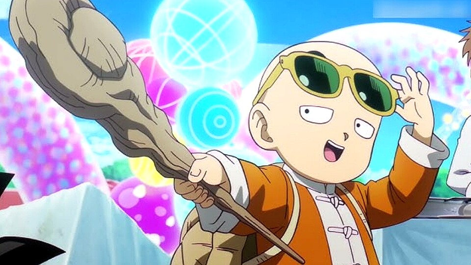 Muten Roshi macht es nichts aus wieder ein kleines Kind zu sein. (Bild: © Toei Animation)