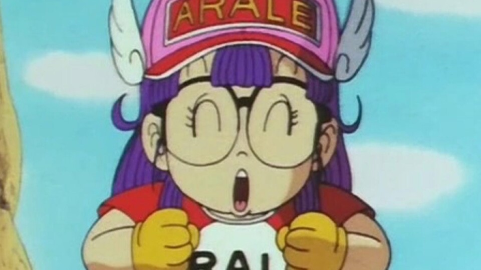 Arale hat einen Gastauftritt in Dragon Ball Z. (© Bird Studio, Shueisha Toei Animation)