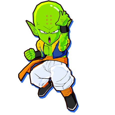Hier kommt die Fusion aus Piccolo und Krillin: Prillin! (Bild: © Akira Toriyama Shueisha, Ganbarion)