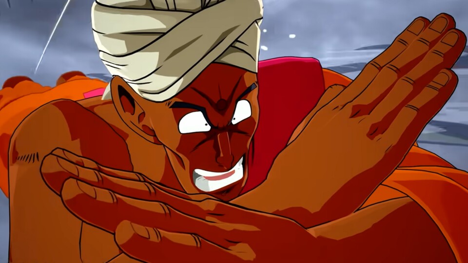Nam setzt im Trailer seinen Spezialangriff aus dem Anime ein. (© Akira Toriyama Bandai Namco)