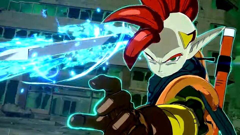 Auch der Held Tapion aus Dragon Ball Z: Drachenfaust ist mit von der Partie! (Bild: © Bandai Namco)