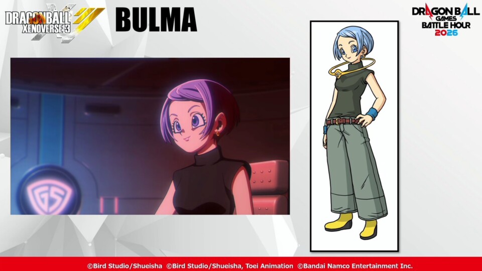 Bulma hat in Xenoverse 3 einen komplett anderen Look. (© Akira Toriyama Bandai Namco)