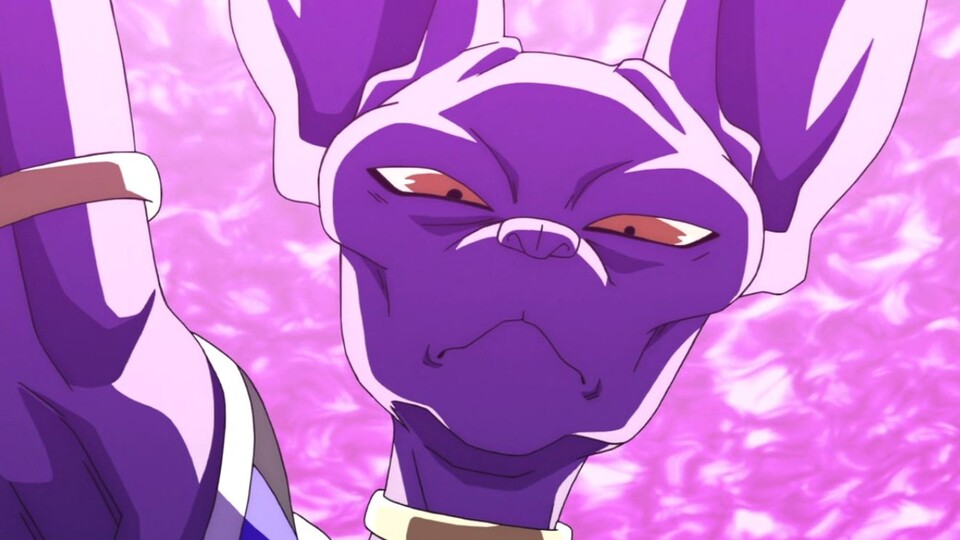 Niemand ist so stark wie der Gott der Zerstörung selbst: Beerus. (Bild: © Akira Toriyama, Shueisha Toei Animation)
