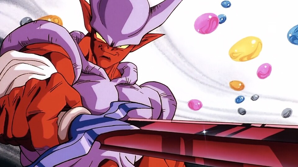 Super Janemba konnte es locker mit Son Gokus Super-Saiyajin 3-Form aufnehmen. (Bild: © Akira Toriyama, Shueisha Toei Animation)