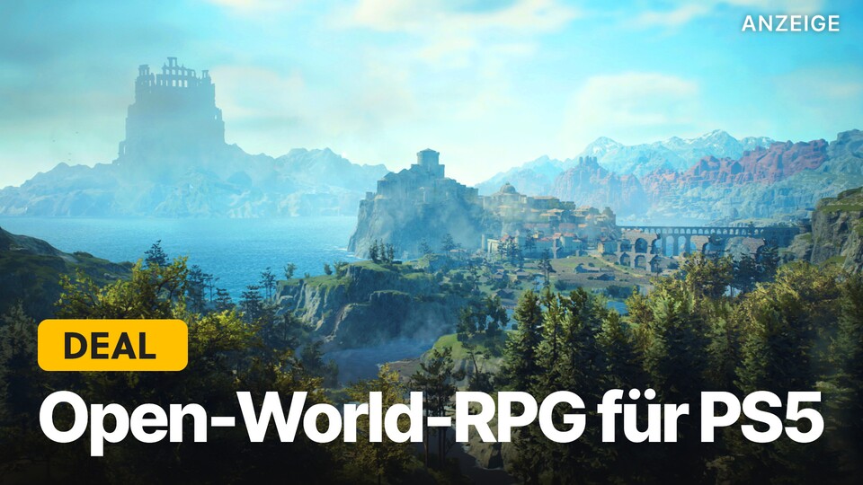 Wenn ihr dieses Open-World-Rollenspiel im letzten Jahr verpasst habt, ist jetzt der richtige Moment, um günstig die PS5-Version abzustauben!
