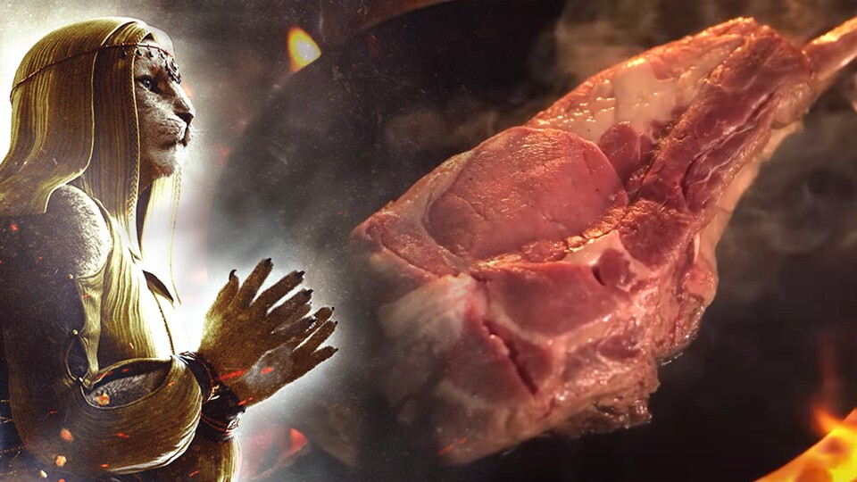 De steaks in Dragons Dogma 2 zien er behoorlijk realistisch uit – en met goede reden.  (Afbeelding: CapcomTheGamer)