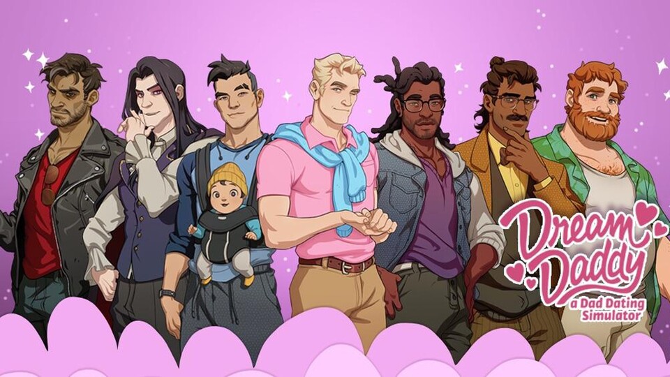 Dated eure Traum-Daddy in Dream Daddy: A Dad Dating Simulator