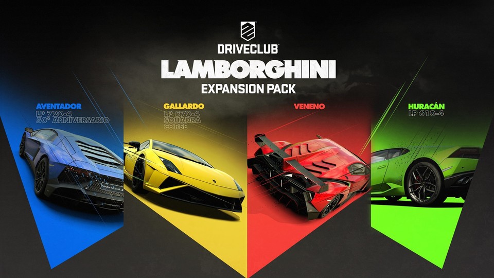 Evolution Studios hat den DLC »Lamborghini Expansion Pack« für das Rennspiel DriveClub angekündigt.