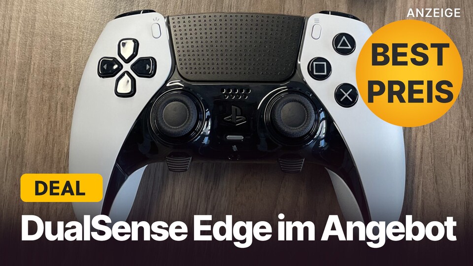 Weil ihr bei MediaMarkt die Mehrwertsteuer geschenkt bekommt, könnt ihr den DualSense Edge PS5-Controller gerade günstig wie nie abstauben.