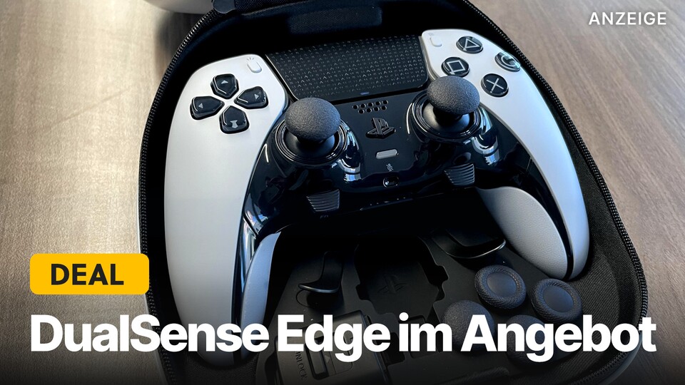 Bei Amazon gibts den DualSense Edge jetzt günstig im Sonderangebot.