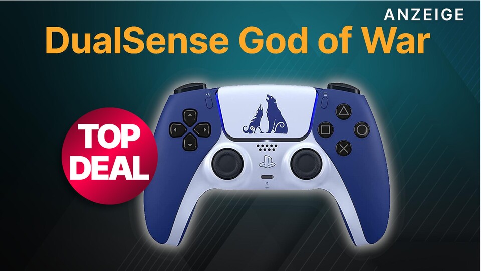 Bei Amazon gibt es die God of War Ragnarök Limited Edition Des Sony DualSense jetzt wieder zu einem günstigen Preis.