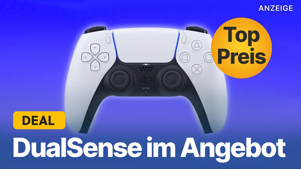 Den DualSense PS5-Controller bekommt ihr jetzt bei Amazon in einem günstigen Bundle-Angebot.