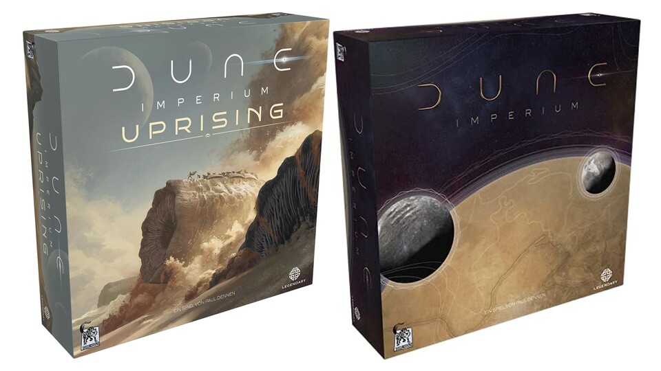 Auch wenn Dune Imperium Uprising als Erweiterung betitelt wird, könnt ihr es auch als eigenständiges Spiel spielen!