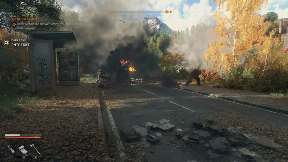 Kleine Ereignisse in der offenen Welt lockern den Gameplay-Fluss immer wieder auf.