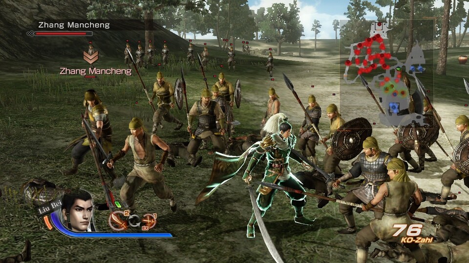 In Dynasty Warriors 7 stellt ihr euch wieder einer zahlenmäßigen Übermacht entgegen.
