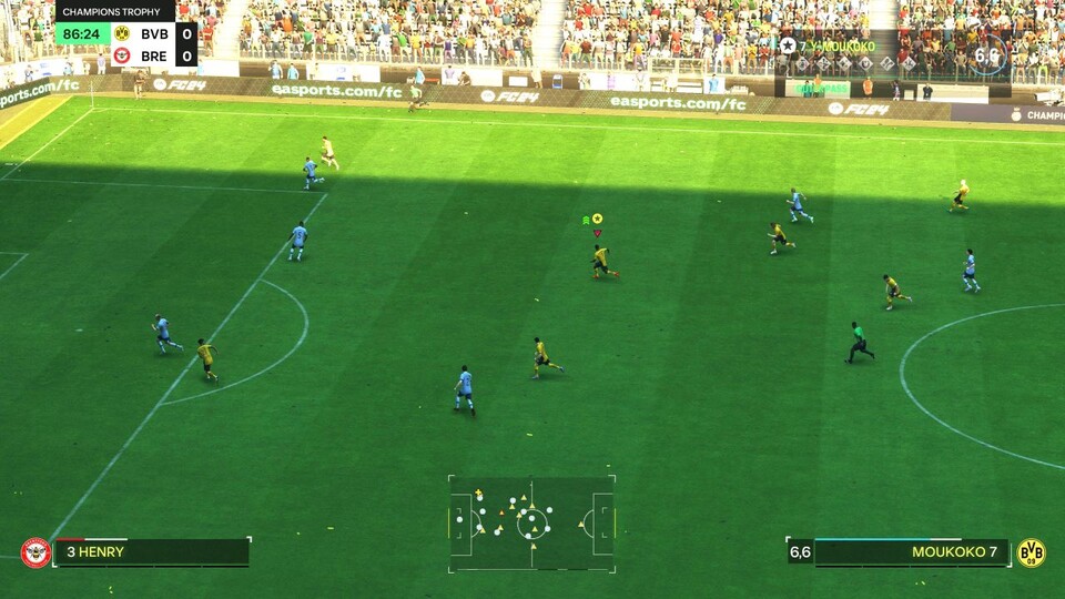 Optisch macht EA Sport FC 24 einen Schritt nach vorne.