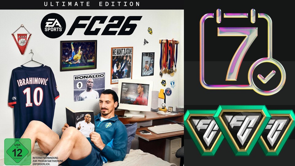 Die zusätzlichen FC Points und die sieben Tage früherer Zugang zum Spiel zählen zu den größten Vorteilen der EA Sports FC 26 Ultimate Edition.