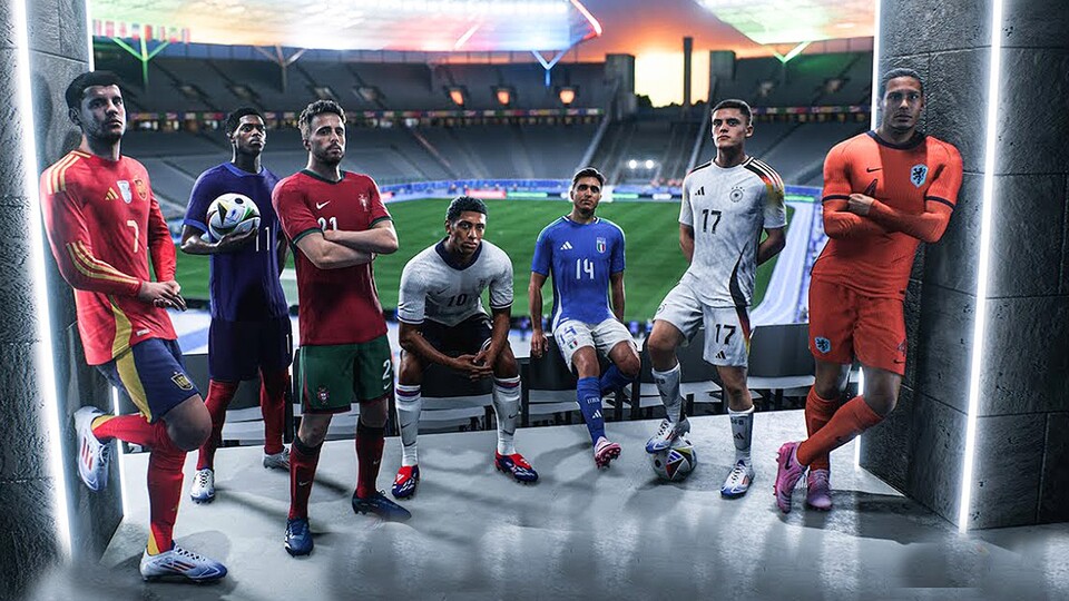 Ab sofort könnt ihr die EURO 2024 in EA FC 24 nachspielen.