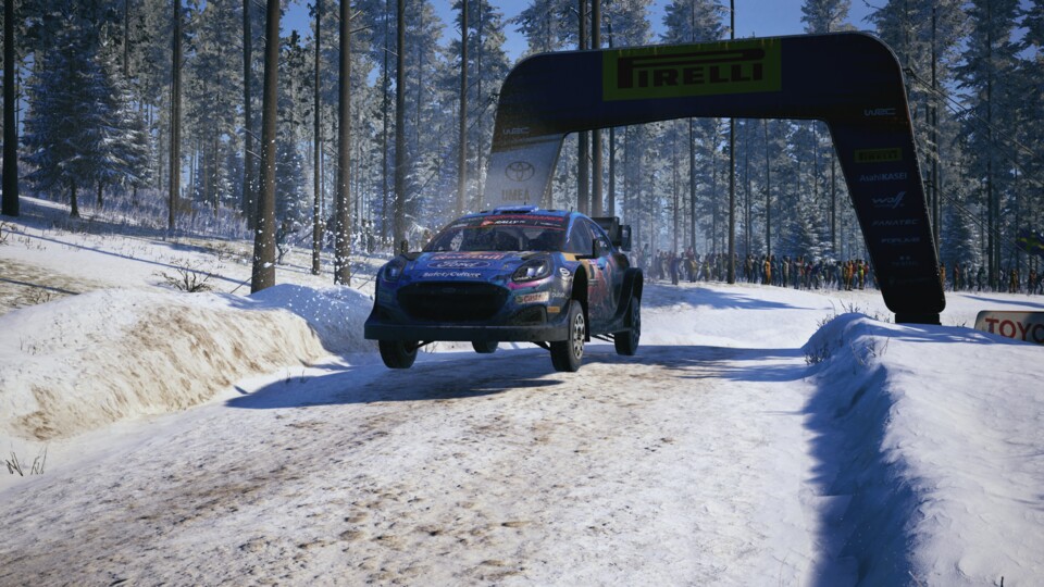 In EA Sports WRC bekommt ihr es mit den verschiedensten Wetterverhältnissen zu tun und diese werden noch authentischer simuliert als in den Vorgängern.