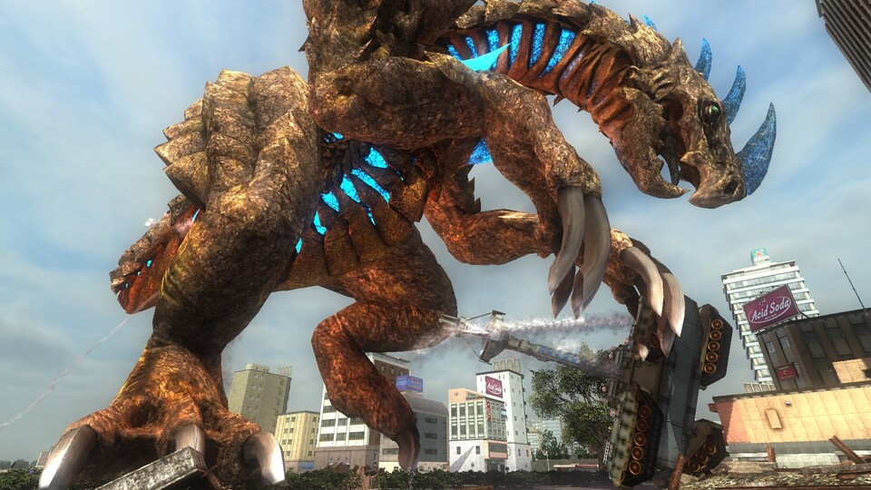 Erginus ist ein Godzilla-ähnliches, mysteriöses Monster.
