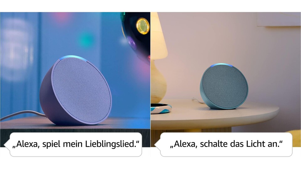 Durch den Amazon Echo Pop könnt ihr euch mit Alexa unterhalten und euer Smart Home steuern.
