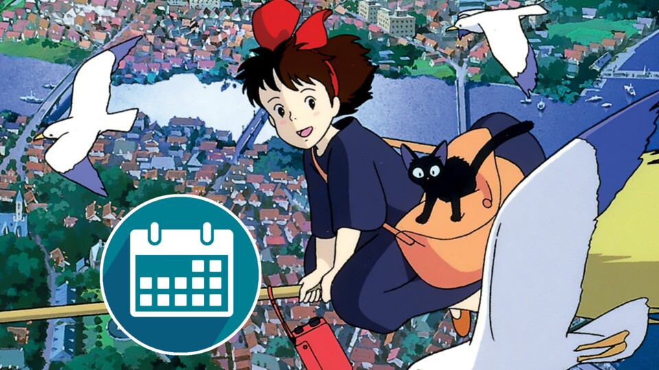 Kikis kleiner Lieferservice ist auch beim Anime-Kinofestival Eigakai am Start. (Bild: © Ghibli)