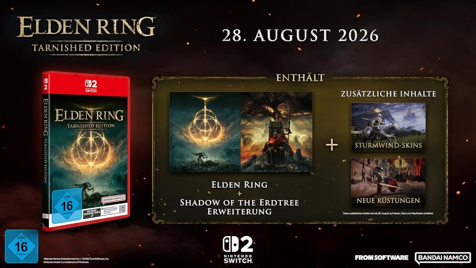 Neben dem Hauptspiel und dem DLC bekommt ihr sogar einen coolen Skin für euer Reittier und eine neue Rüstung!