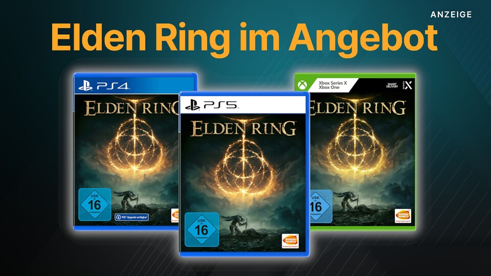 Elden Ring könnt ihr jetzt für PS4, PS5 und Xbox 42 Prozent günstiger im Vergleich zur UVP bekommen.