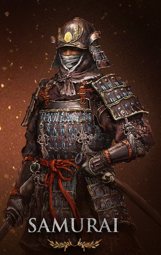 Der Samurai hat neben dem Uchigatana nicht nur einen Bogen, sondern startet mit Feuerpfeilen.