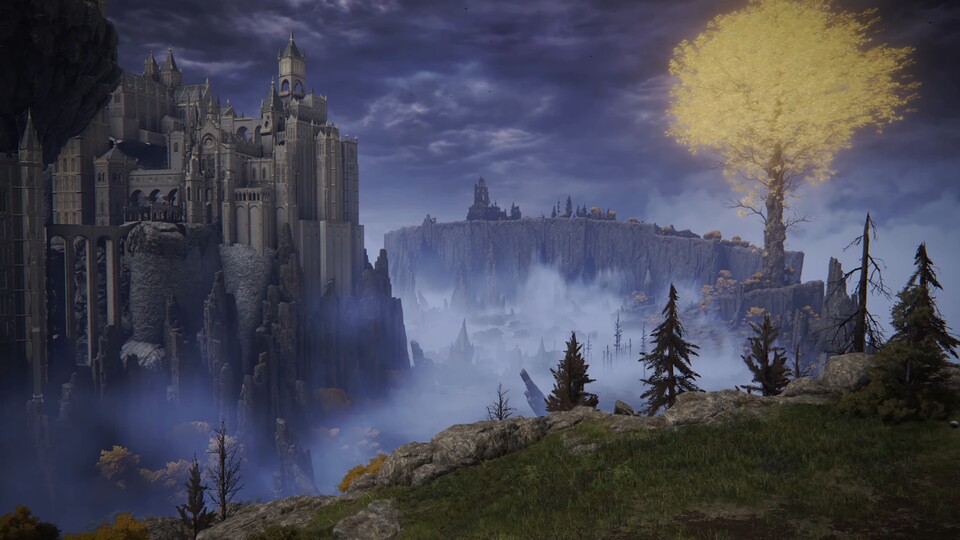 Die Open World von Elden Ring ist eine der faszinierenden Rollenspiel-Welten, die ihr auf PS5 bekommen könnt.