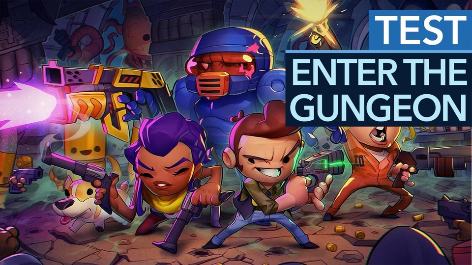 Enter the Gungeon - Test video for the challenging dungeon crawler