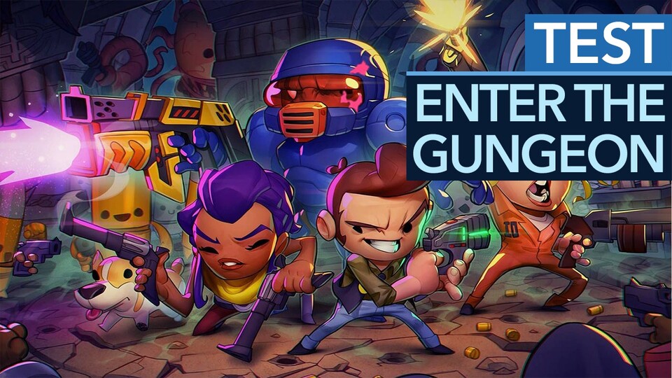 Enter the Gungeon - Test-Video zum knallharten Dungeon-Crawler