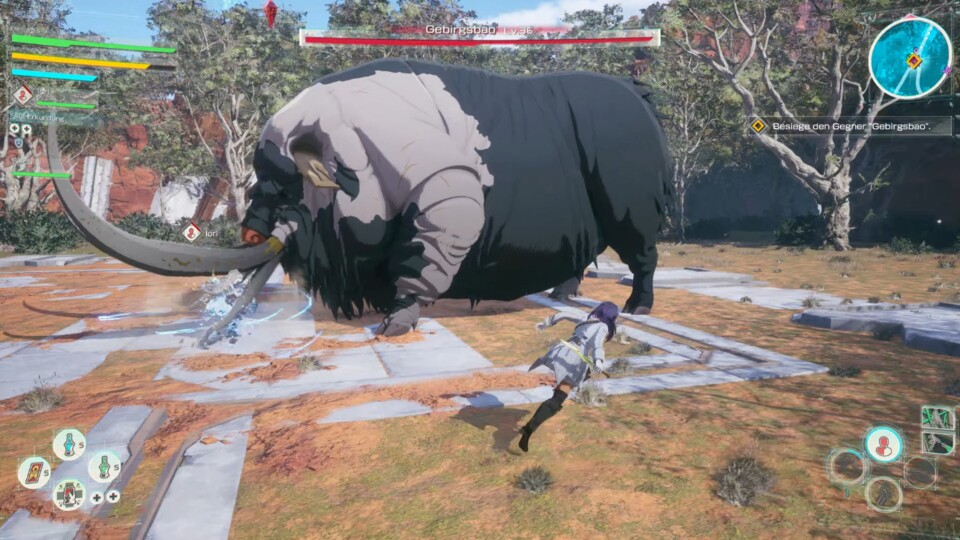 Strukturiert wie Boss-Fights aus Souls-Spielen, aber deutlich eintöniger. (© Game Studio Inc. Bandai Namco)