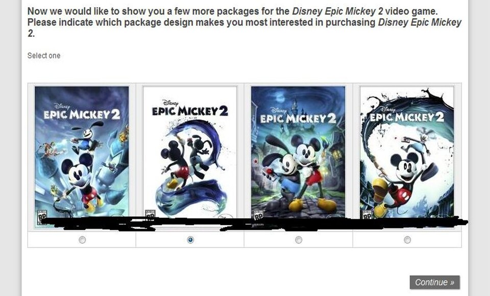 Mögliche Boxarts für Epic Mickey 2.
