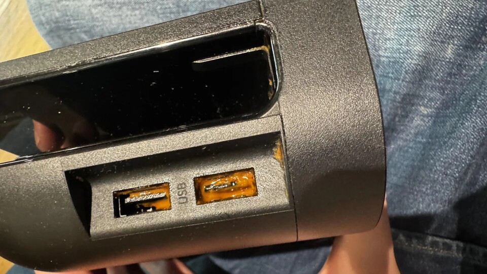 So sieht das Ernussbutter-Switch 2-Dock aus (Bild: reddit.comuserpummra).