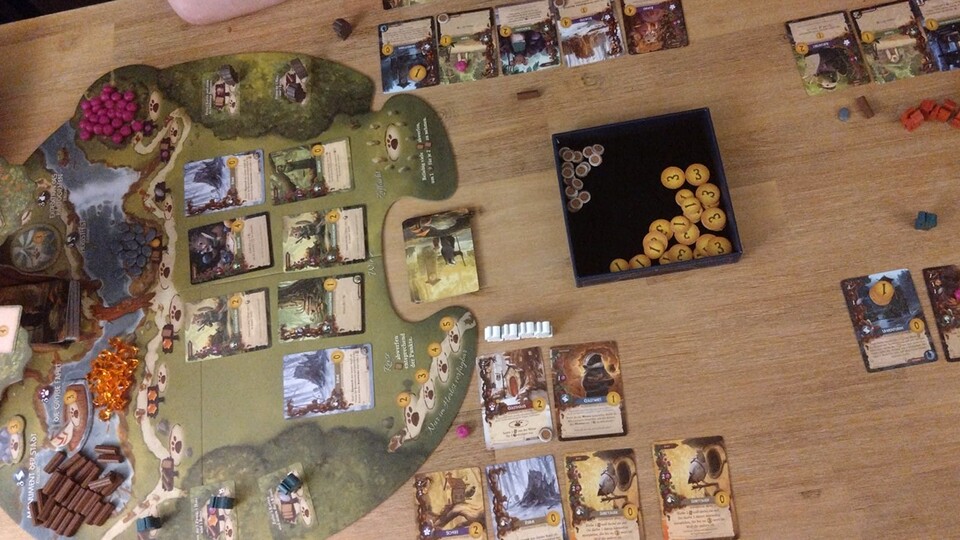 So sah die Everdell-Runde mit Kumpel Dennis aus, von dem auch das Foto stammt.