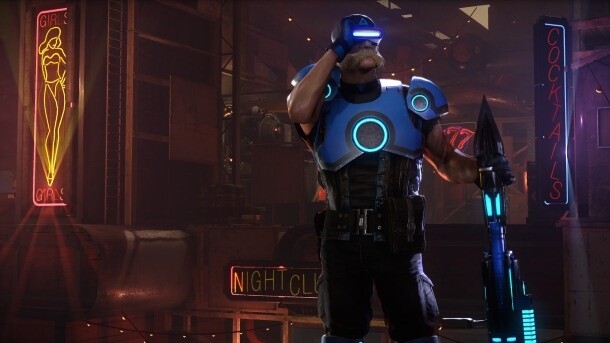 Evolve bekommt einen neuen Helden, den Laser-Gewehr-Trapper Electro Griffin.