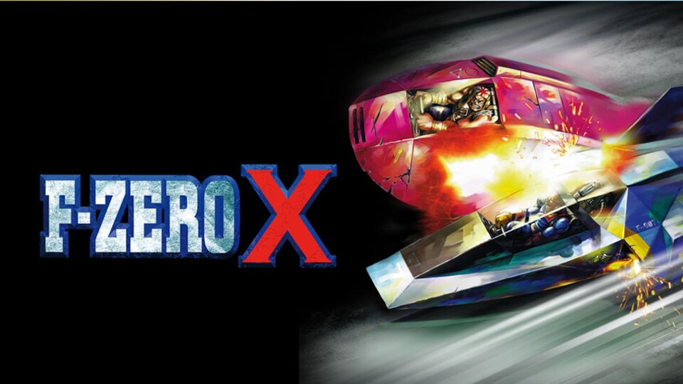 Im futuristischen Rennspiel F-Zero X tritt man gegen 29 Konkurrenten an.