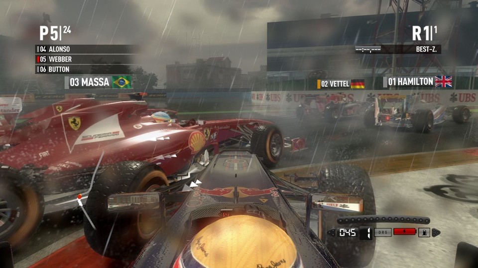 Regen sorgt in der Formel 1 oft für Chaos, sieht dafür aber einfach spitze aus.