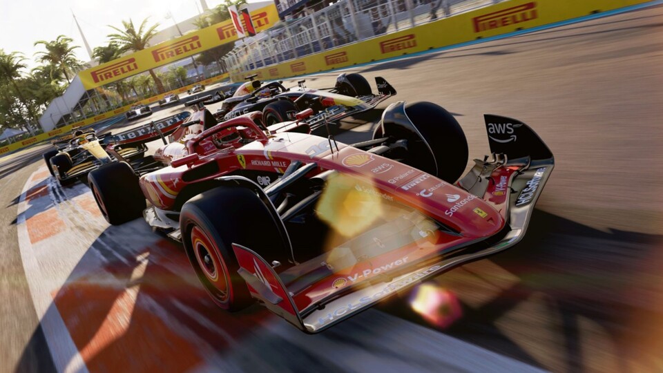 Die Fahrzeugmodelle hat Codemasters für F1 24 noch einmal gründlich überarbeitet.