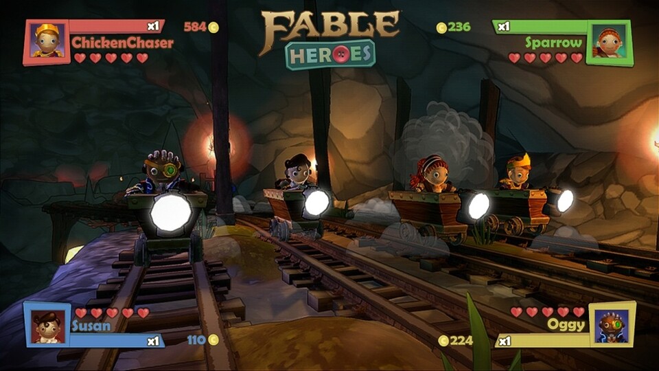 Nicht jede Spiel-Variante in Fable Heroes dreht sich ums Monster-Bekämpfen.