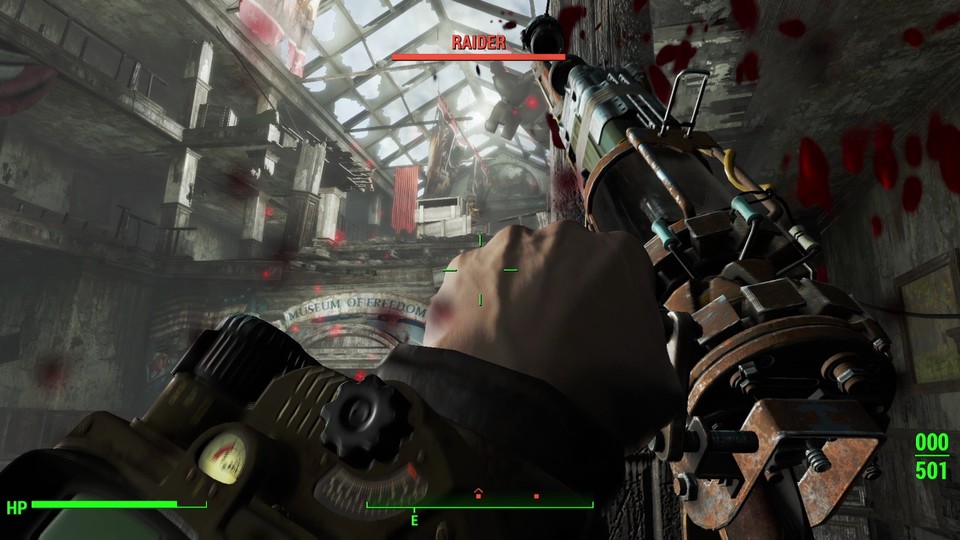 Die Grafik von Fallout 4 steht laut Bethesda in einem Gleichgewicht mit dem hohen Grad der Interaktivität sowie dem Gameplay.