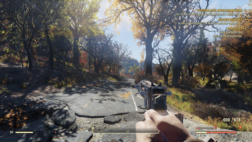 In Fallout 76 halten sich Spielerbegegnungen in Grenzen. 