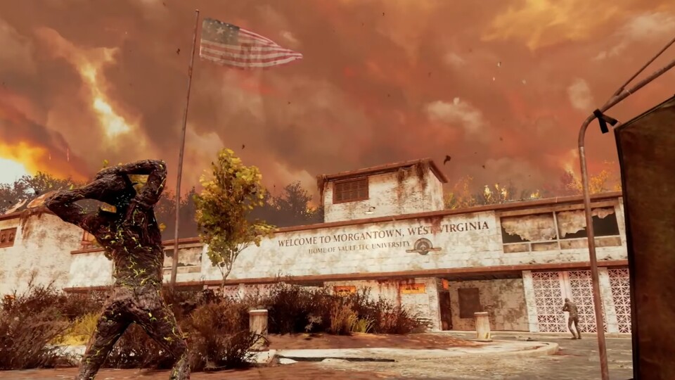 Morgantown erscheint schon nächste Woche für Fallout 76 Nuclear Winter.