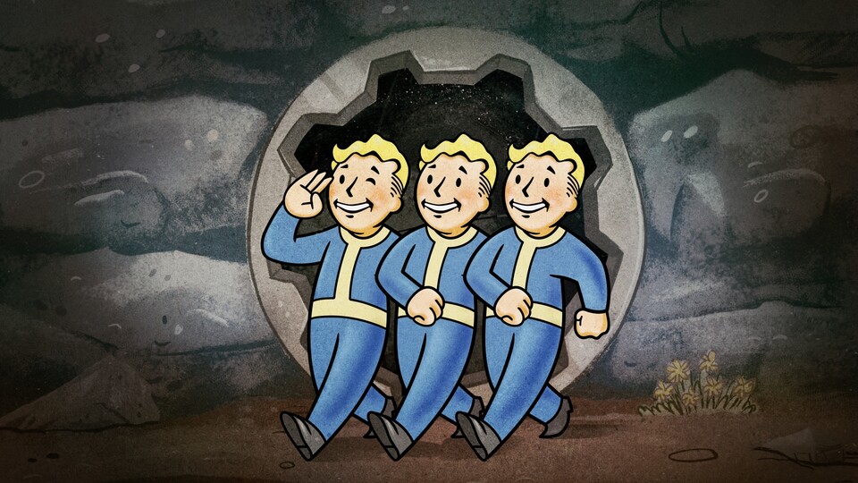 The Fallout games have relied on the so-called Vault Boy for a long time now, who explains everything to us and is in a good mood.