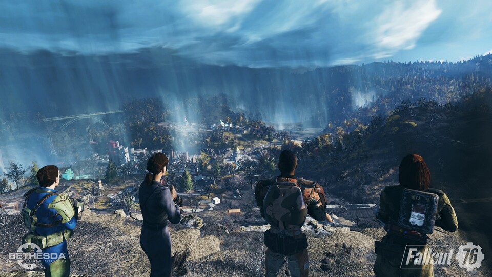 Fallout 76 bietet eine riesige Open World, wenn auch mit Multiplayer-Fokus.