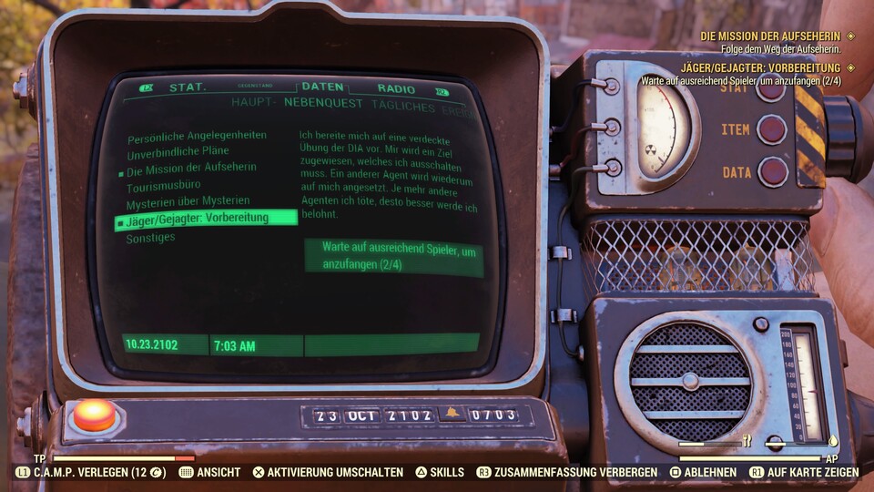 Fallout 76 kommt mit einer Art Mini-Battle Royale für mindestens vier Spieler auf den Markt.