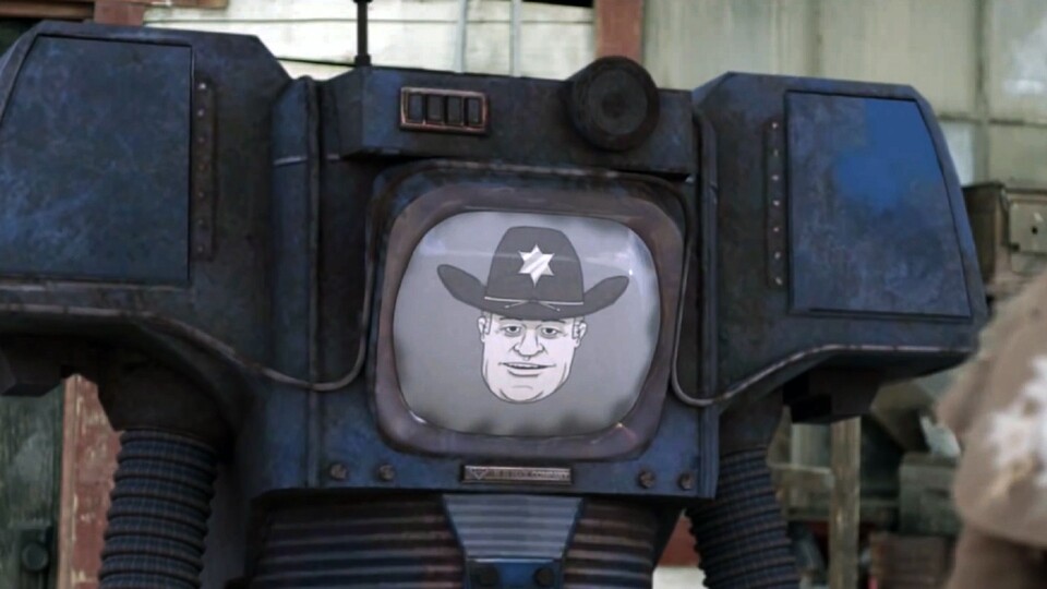 Der Cowboy-Roboter im Fanfilm Fallout: Red Star ist das gleiche Modell wie der rätselhafte Victor im Spiel Fallout: New Vegas.